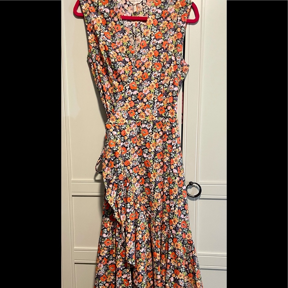 Rebecca Taylor Floral Wrap Dress